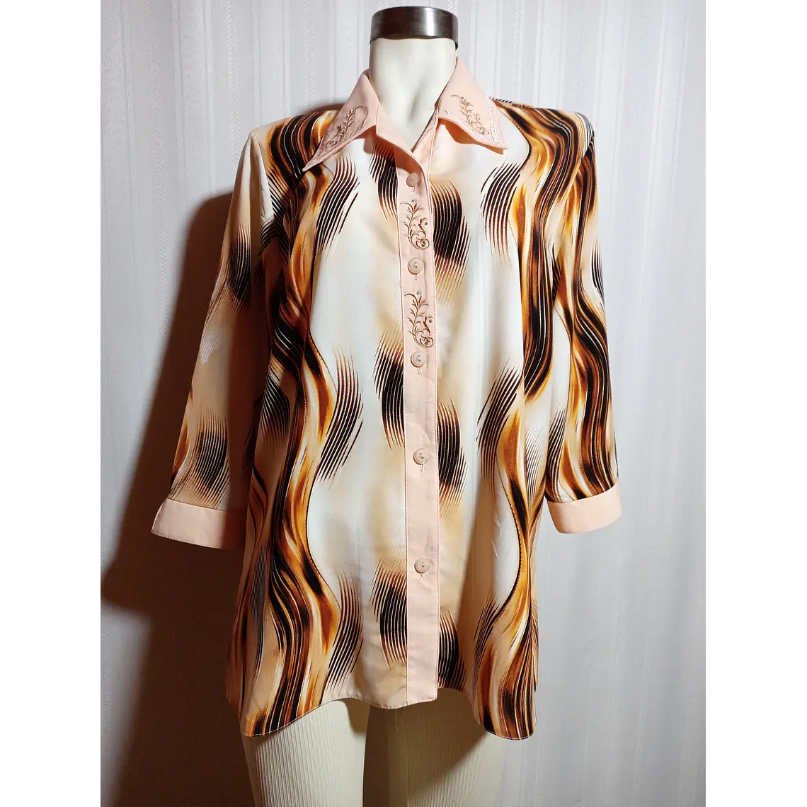 BLUSA ESTAMPADA JOTEX TALLA L 2