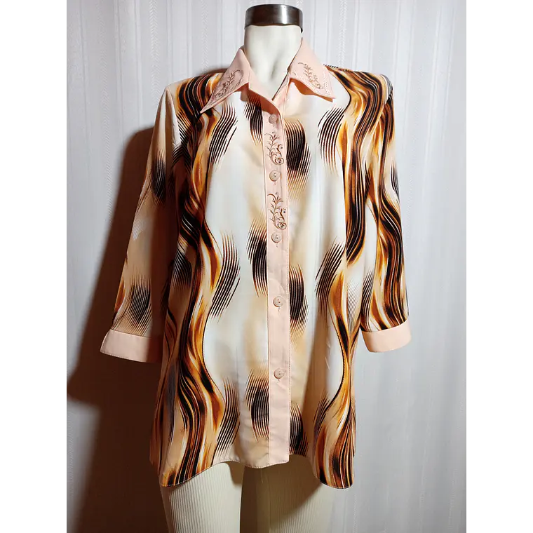 BLUSA ESTAMPADA JOTEX TALLA L 2