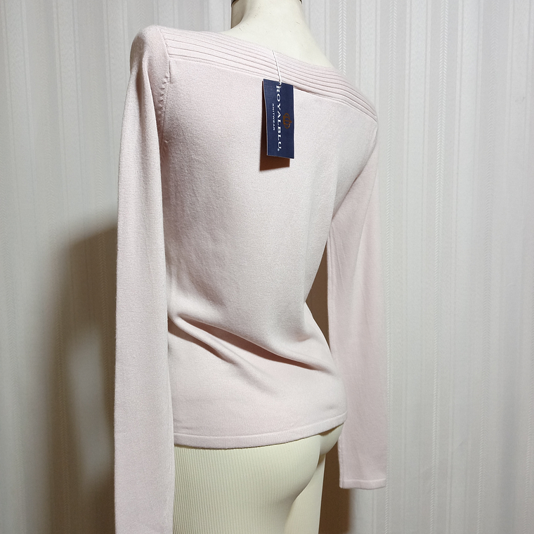 SWEATER MUJER ROSADO ROYALBLU TALLA M/L 4