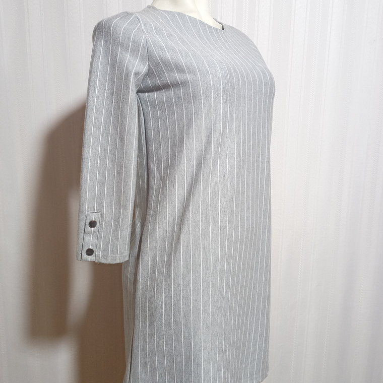 VESTIDO GRIS BERSHKA TALLA S 1