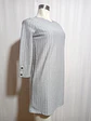 VESTIDO GRIS BERSHKA TALLA S - Miniatura 1