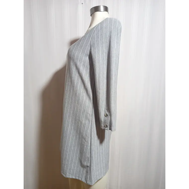 VESTIDO GRIS BERSHKA TALLA S 3