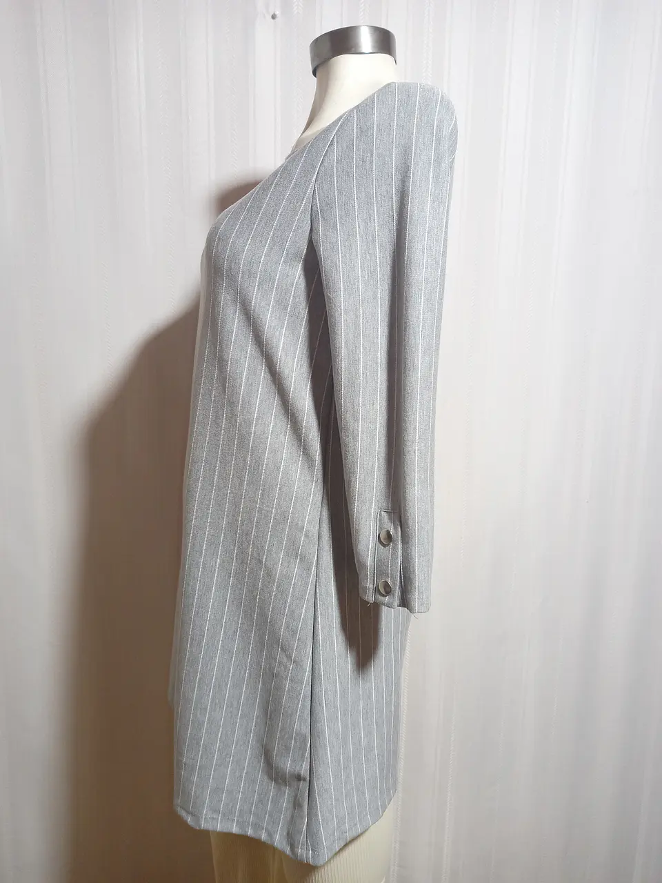 VESTIDO GRIS BERSHKA TALLA S 3
