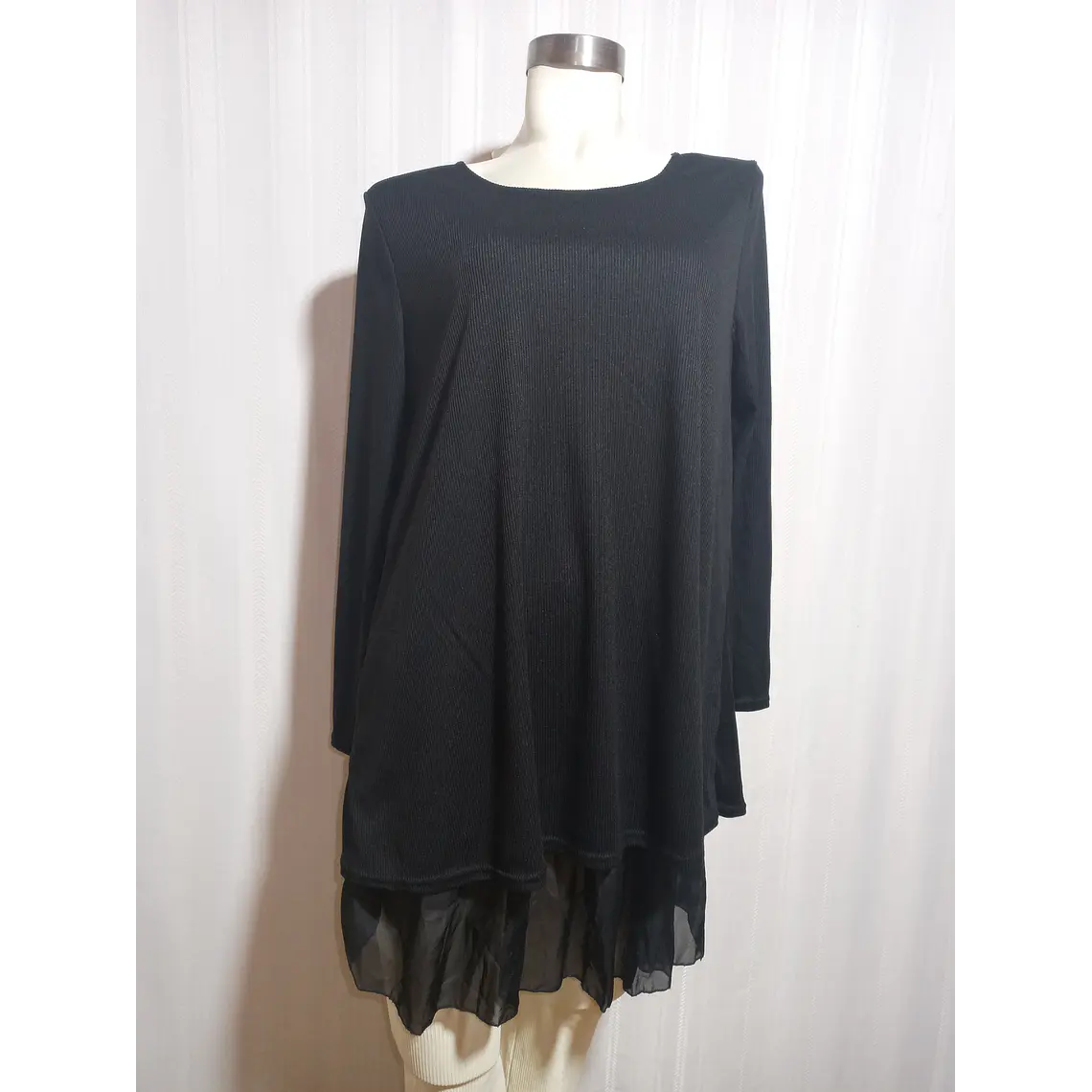 VESTIDO NEGRO CL.SHANG TALLA L 2