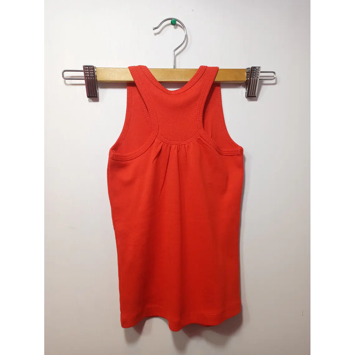 POLERA NIÑA S/M ROJO ZARA KIDS TALLA 4-5 2