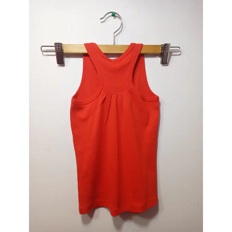 POLERA NIÑA S/M ROJO ZARA KIDS TALLA 4-5 2
