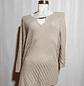 SWEATER BEIGE DANA BUCHMAN TALLA XL - Miniatura 2
