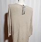 SWEATER BEIGE DANA BUCHMAN TALLA XL - Miniatura 4