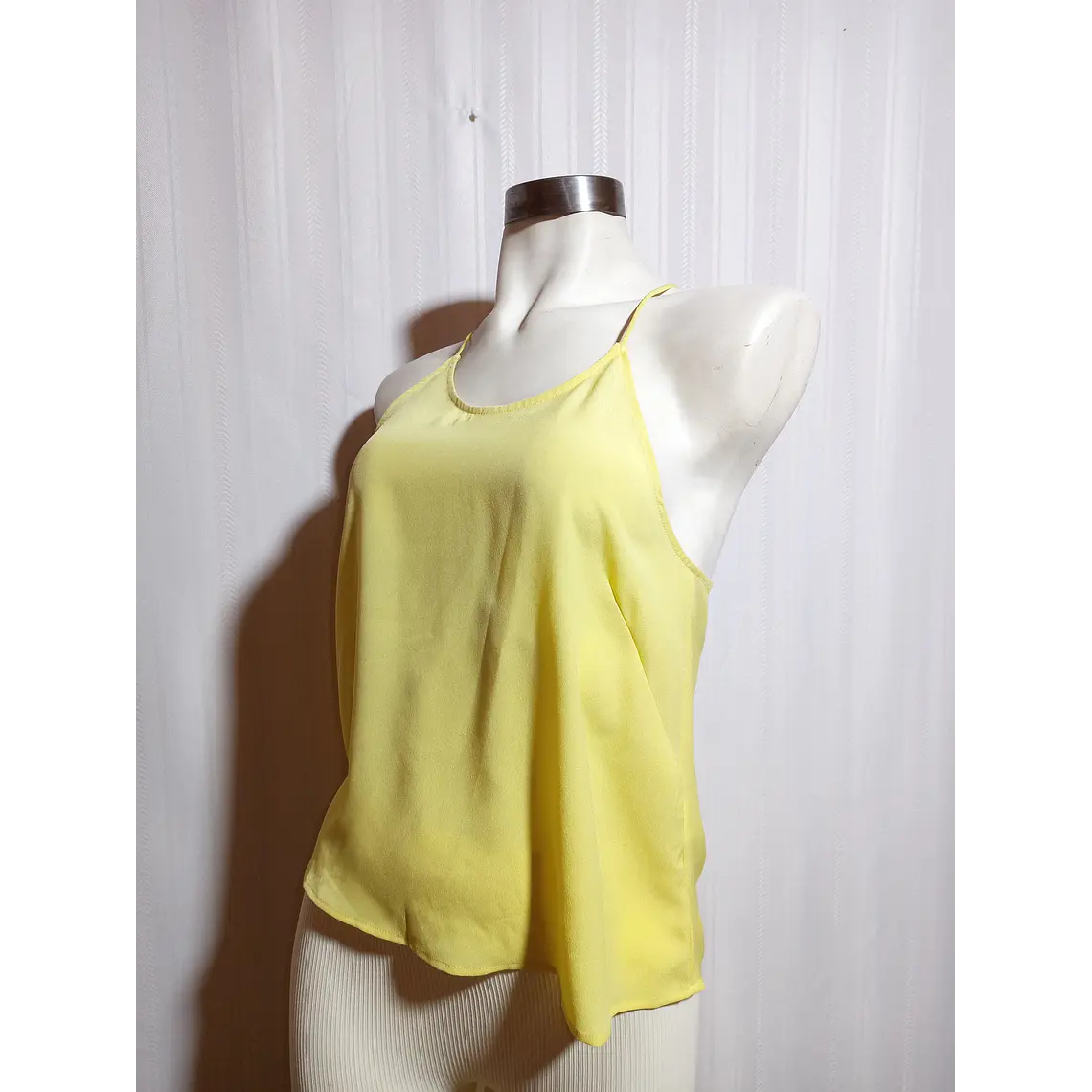 TOP PABILO AMARILLO H&M TALLA 36 1