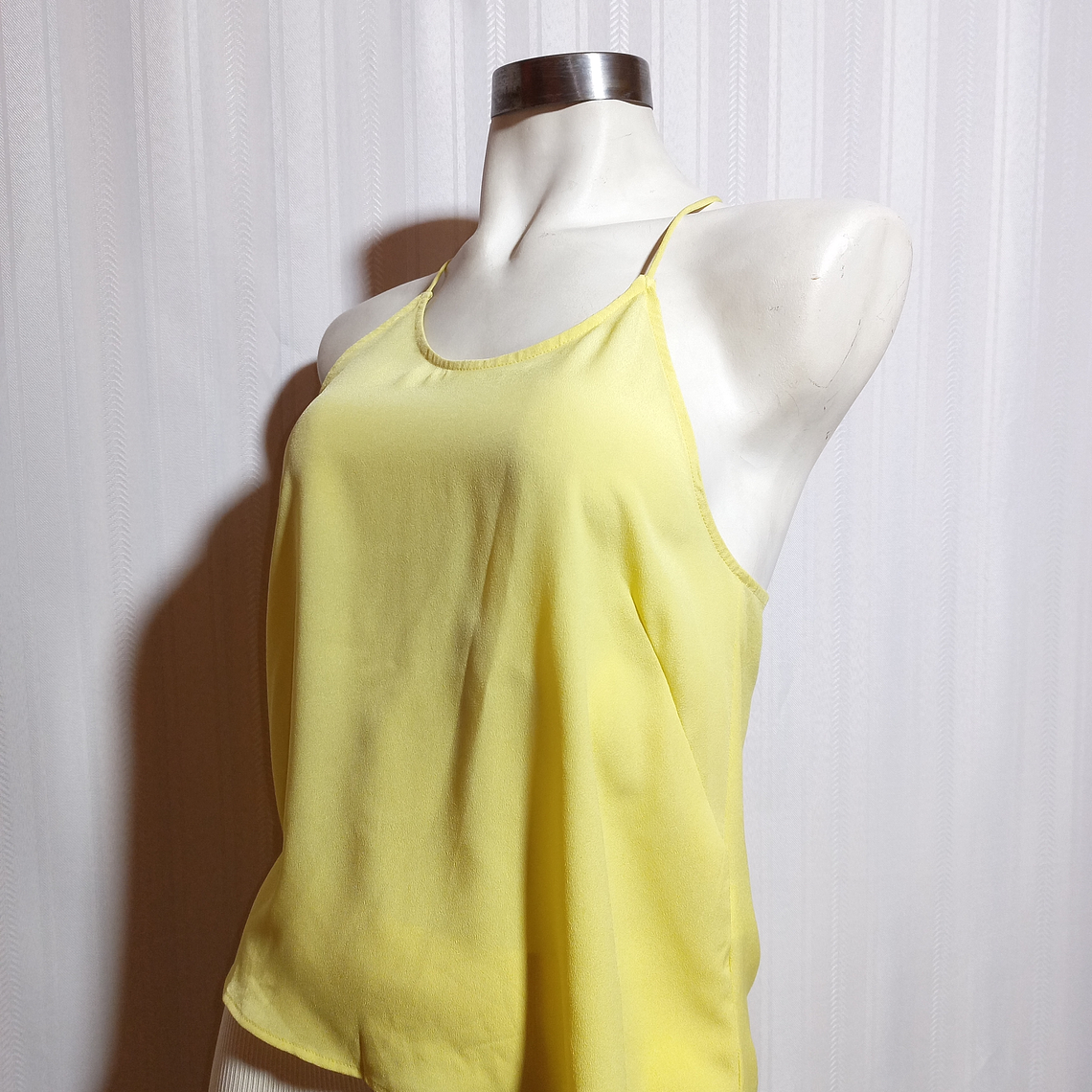 TOP PABILO AMARILLO H&M TALLA 36 1