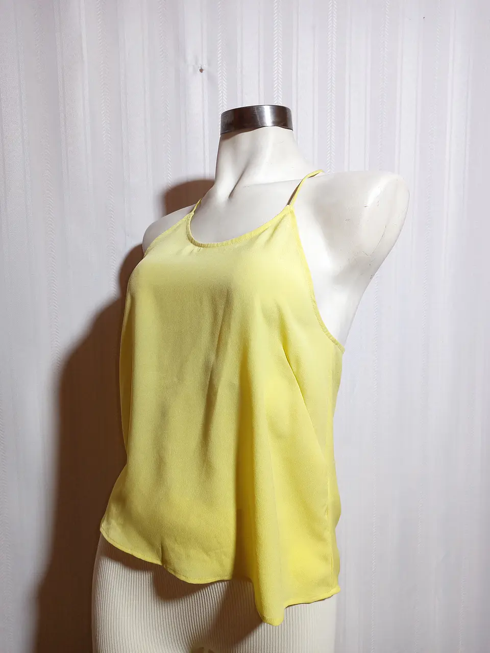 TOP PABILO AMARILLO H&M TALLA 36 1