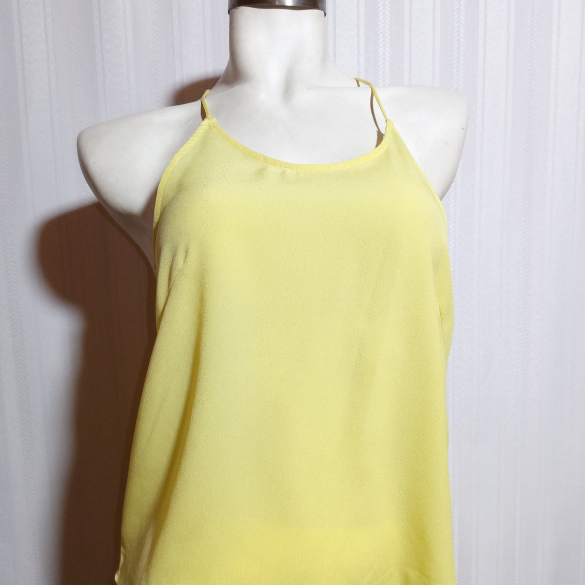 TOP PABILO AMARILLO H&M TALLA 36 2