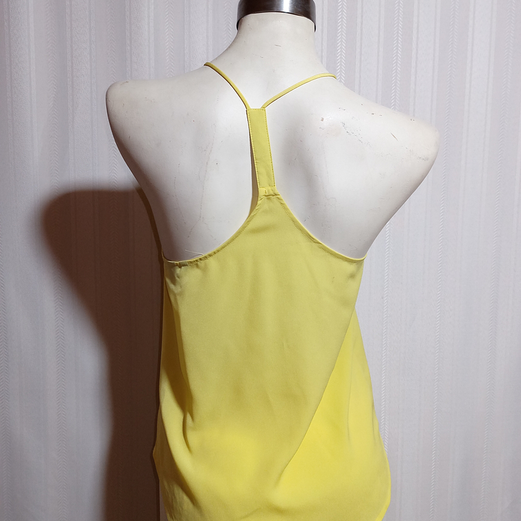 TOP PABILO AMARILLO H&M TALLA 36 4