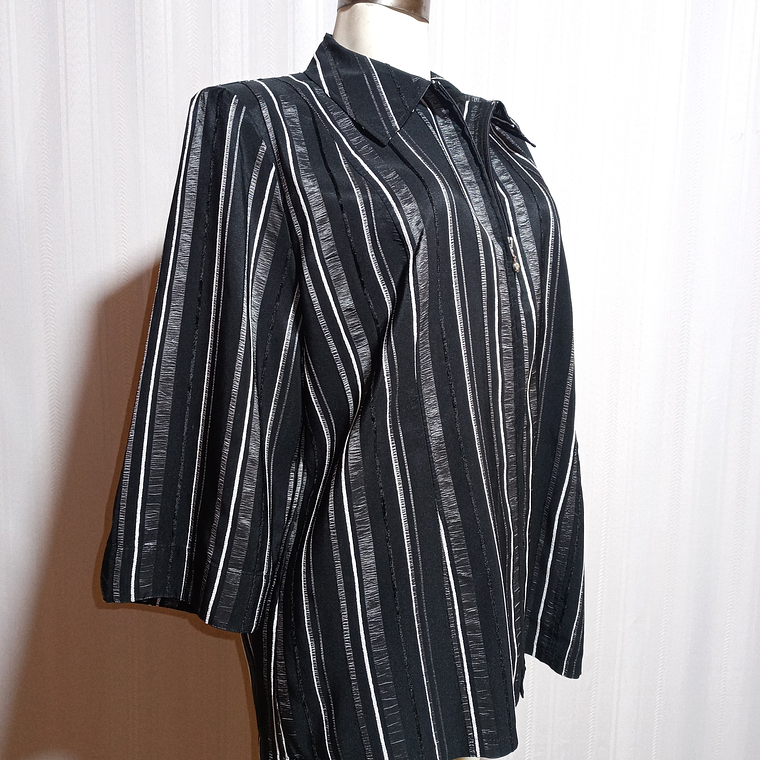 BLUSA NEGRO SONIA BLACK TALLA 44 3