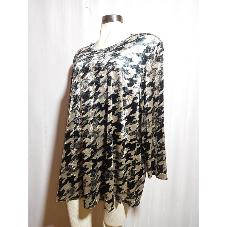 BLUSA MUJER ESTAMPADA SEMPRE PIU TALLA 52 1