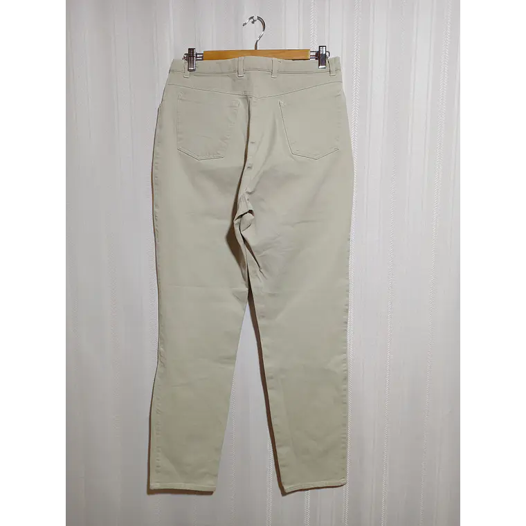 PANTALÓN BEIGE YESSICA TALLA 42 2