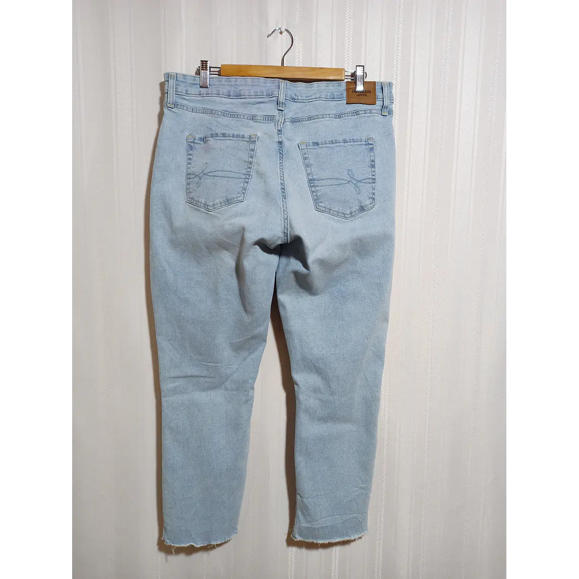 PANTALÓN MUJER DENIM CELESTE DENIZEN LEVI´S TALLA 16-W33 4