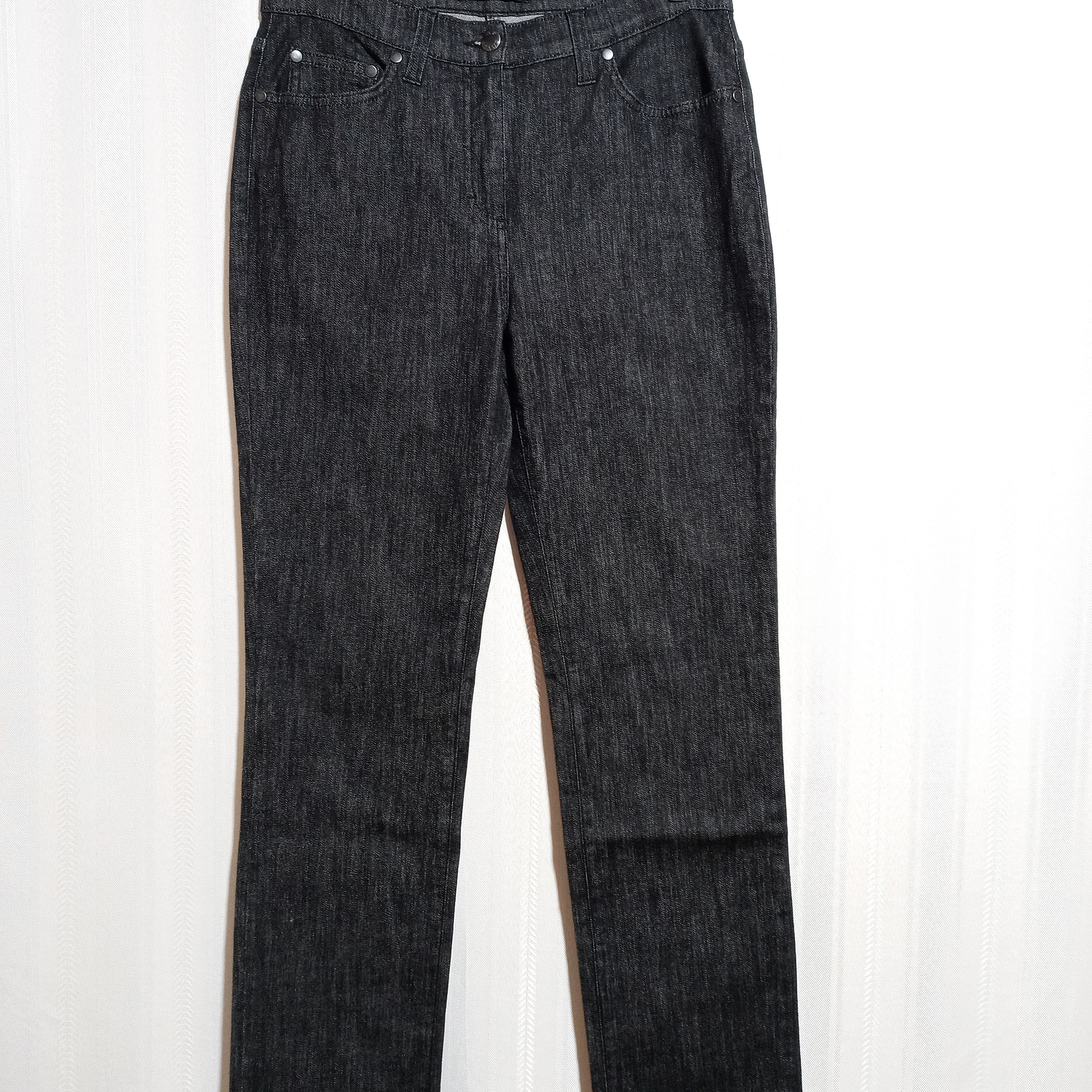 PANTALÓN JEANS NEGRO ROBERTA PUCCINI TALLA 44 1