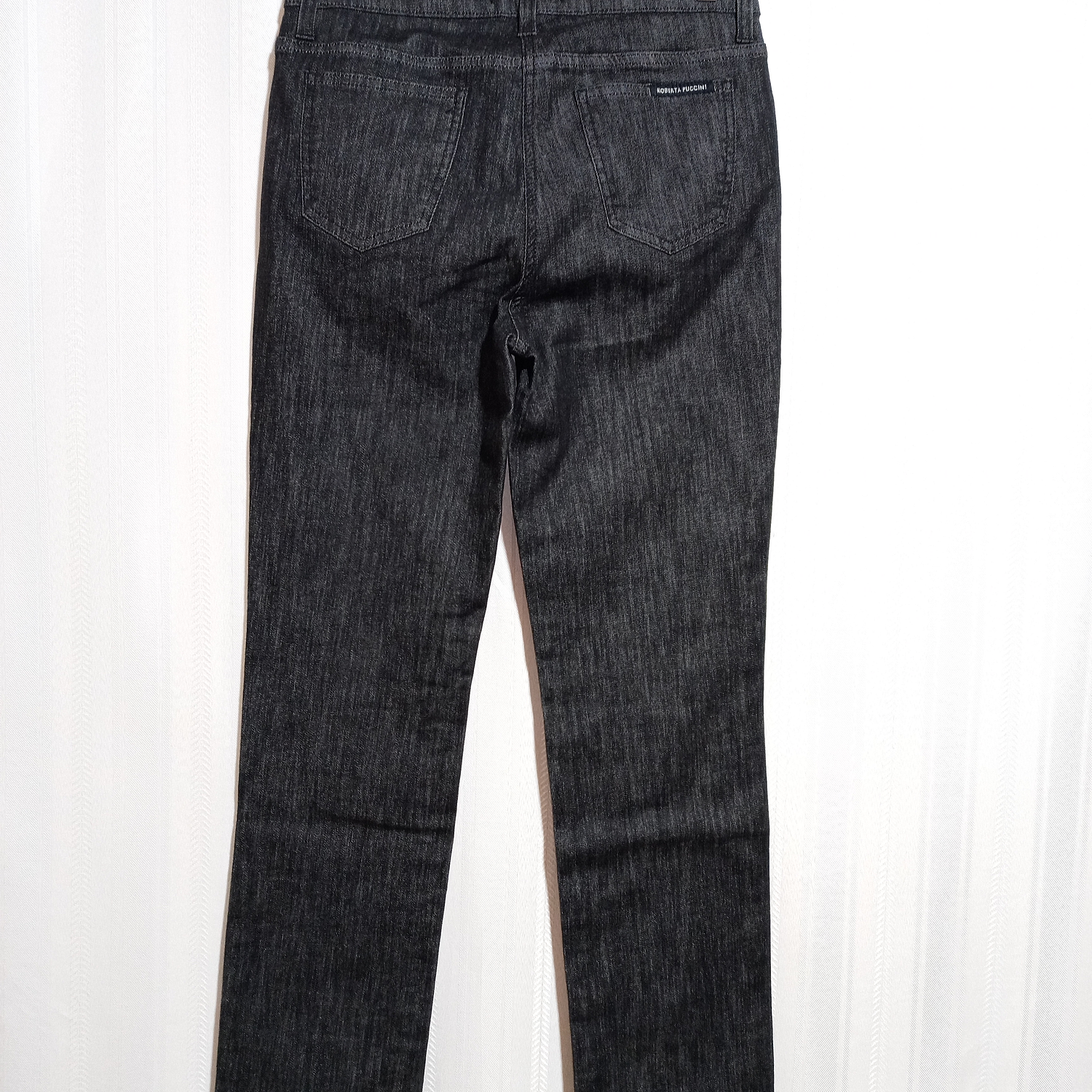 PANTALÓN JEANS NEGRO ROBERTA PUCCINI TALLA 44 2