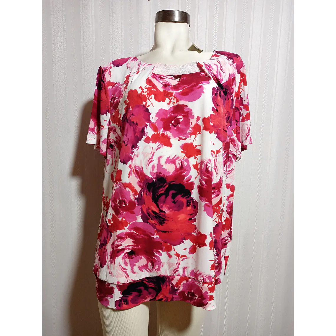 BLUSA MULTICOLOR DAVID EMANUEL TALLA 22 2