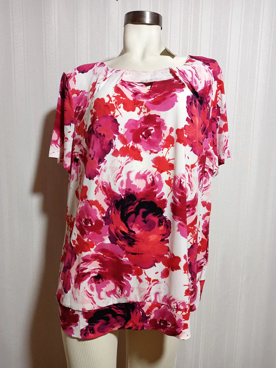 BLUSA MULTICOLOR DAVID EMANUEL TALLA 22 2