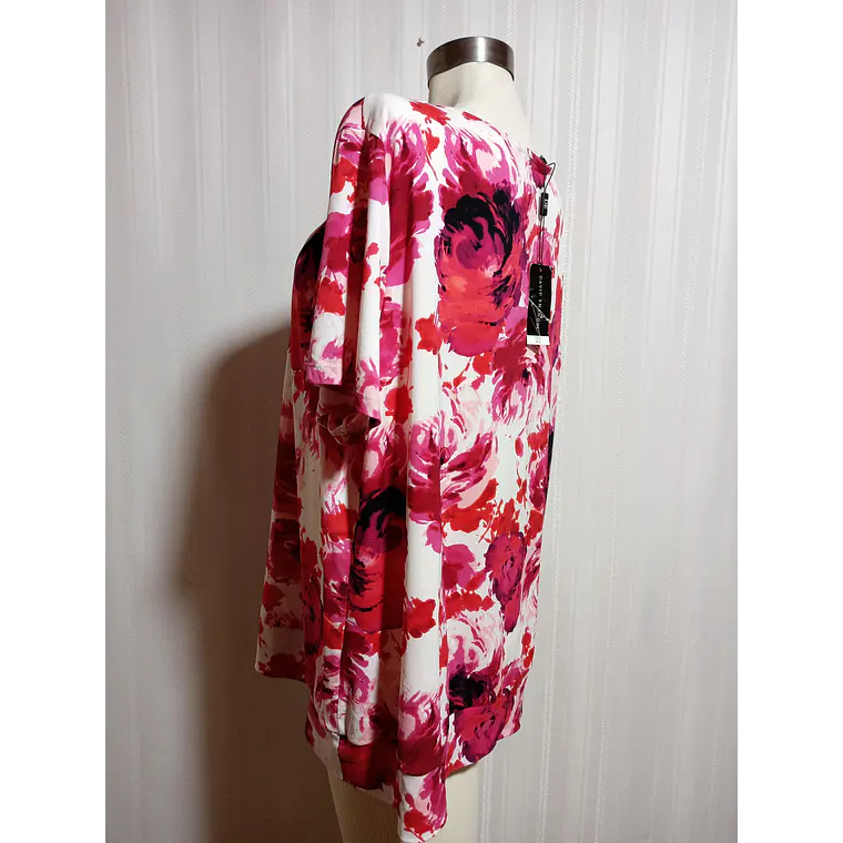 BLUSA MULTICOLOR DAVID EMANUEL TALLA 22 5