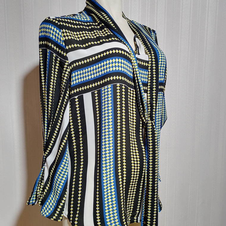 BLUSA ML MULTICOLOR NEW YORK & COMPANY  TALLA L 1