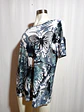 BLUSA ML MULTICOLOR CASUAL LOOK  TALLA XXL - Miniatura 3
