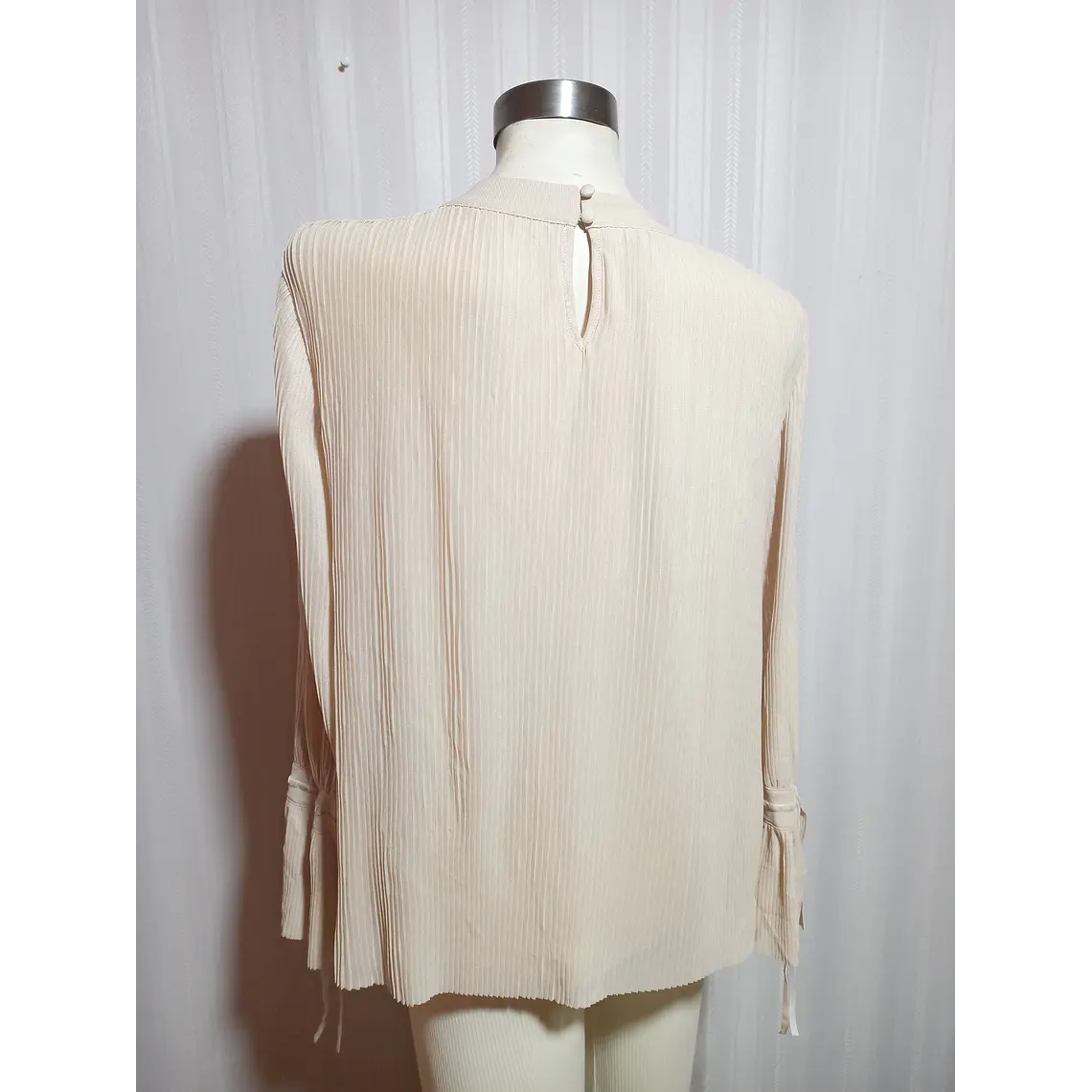 BLUSA BEIGE ALFANI TALLA XL 3