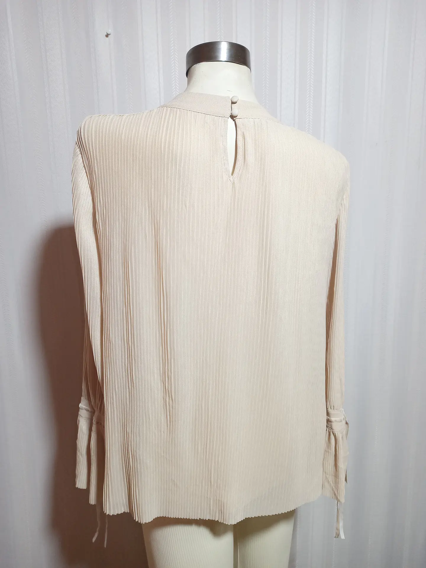 BLUSA BEIGE ALFANI TALLA XL 3