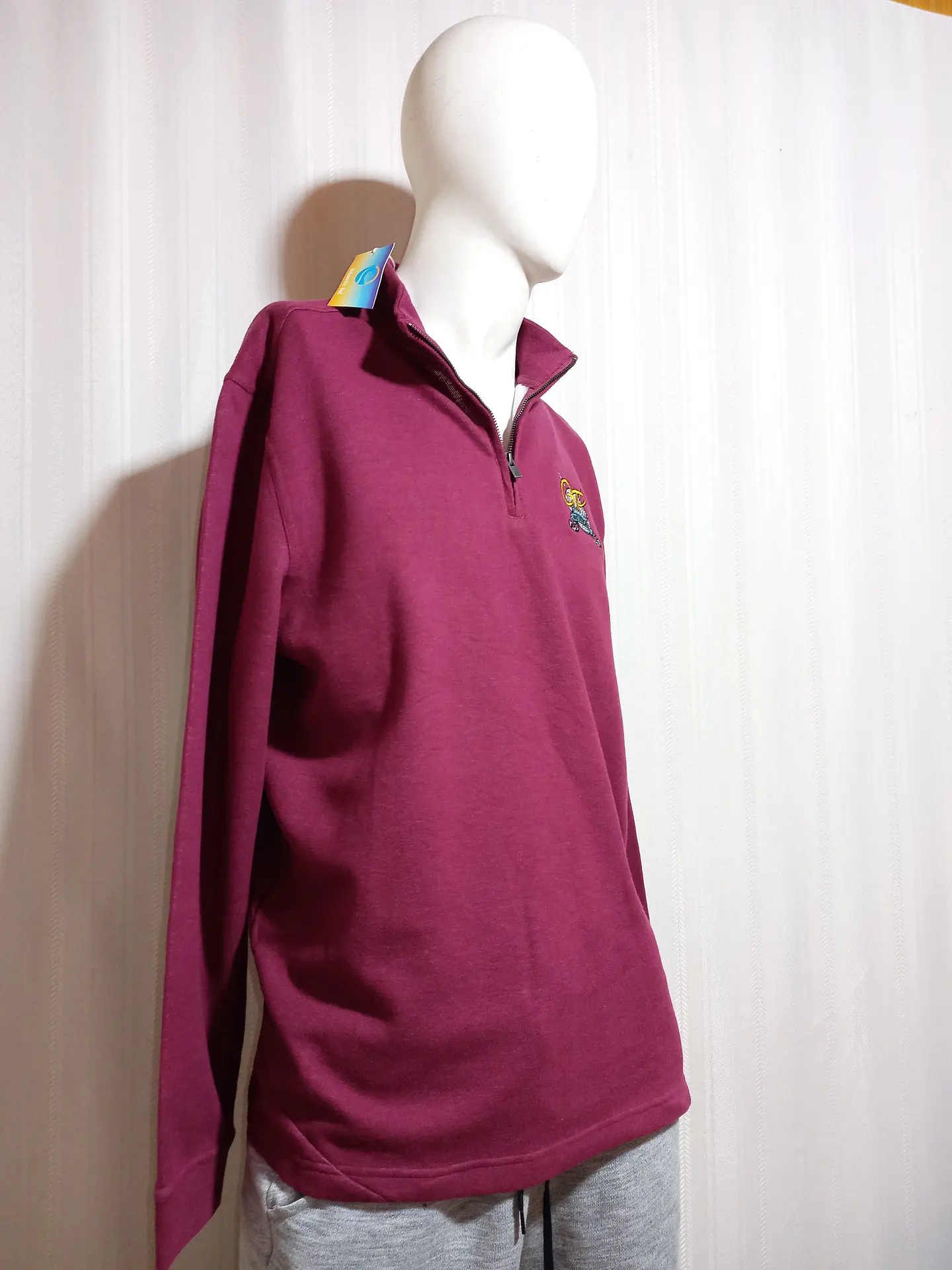 POLERÓN BURDEO ATLANTIC SOL TALLA XL 1