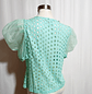 BLUSA VERDE AGUA EVERLYNN TALLA L - Miniatura 3