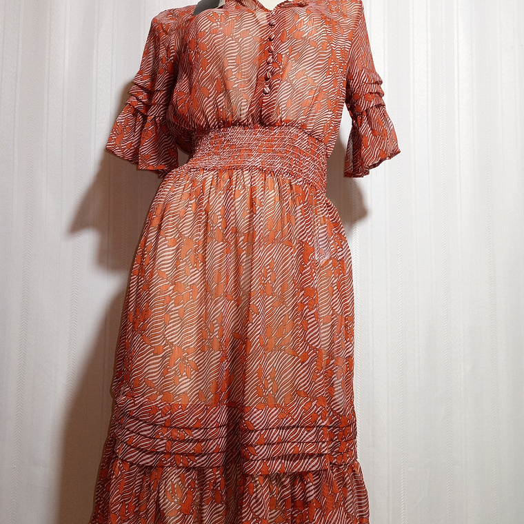 VESTIDO MULTICOLOR YASHOLIA TALLA XS 1