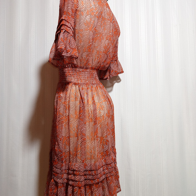 VESTIDO MULTICOLOR YASHOLIA TALLA XS 3