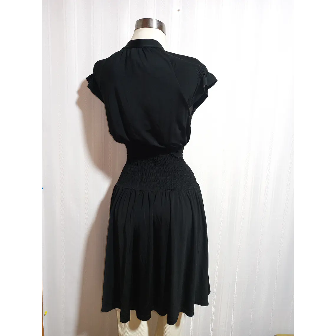 VESTIDO MUJER NEGRO VENEZIA TALLA 42 3
