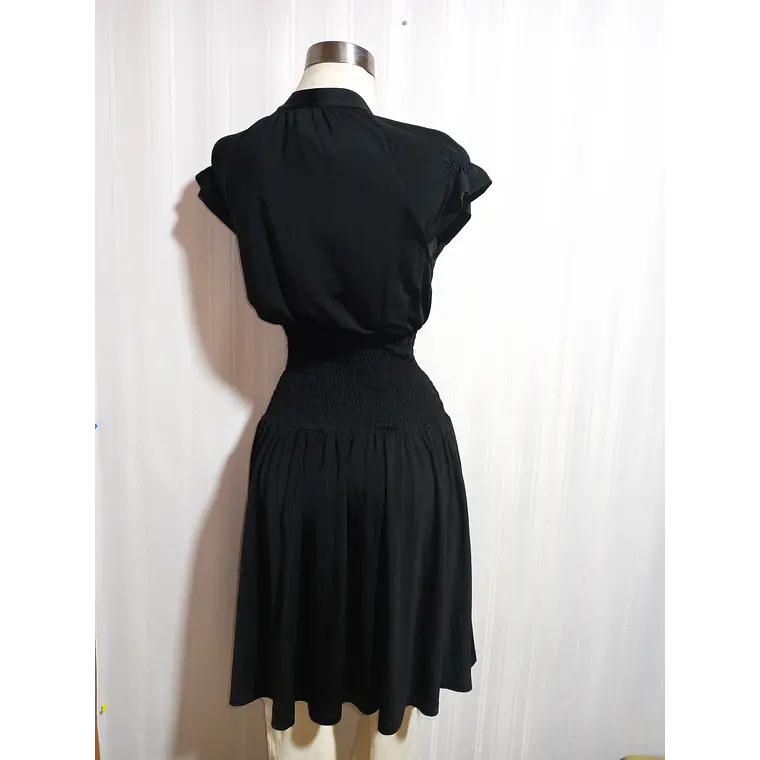 VESTIDO MUJER NEGRO VENEZIA TALLA 42 3