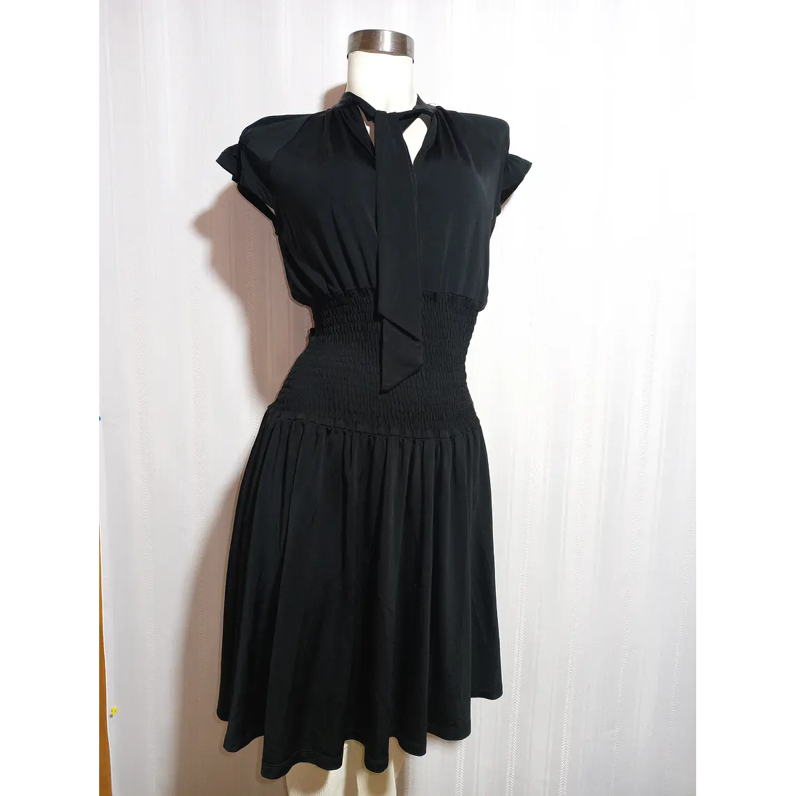VESTIDO MUJER NEGRO VENEZIA TALLA 42 2