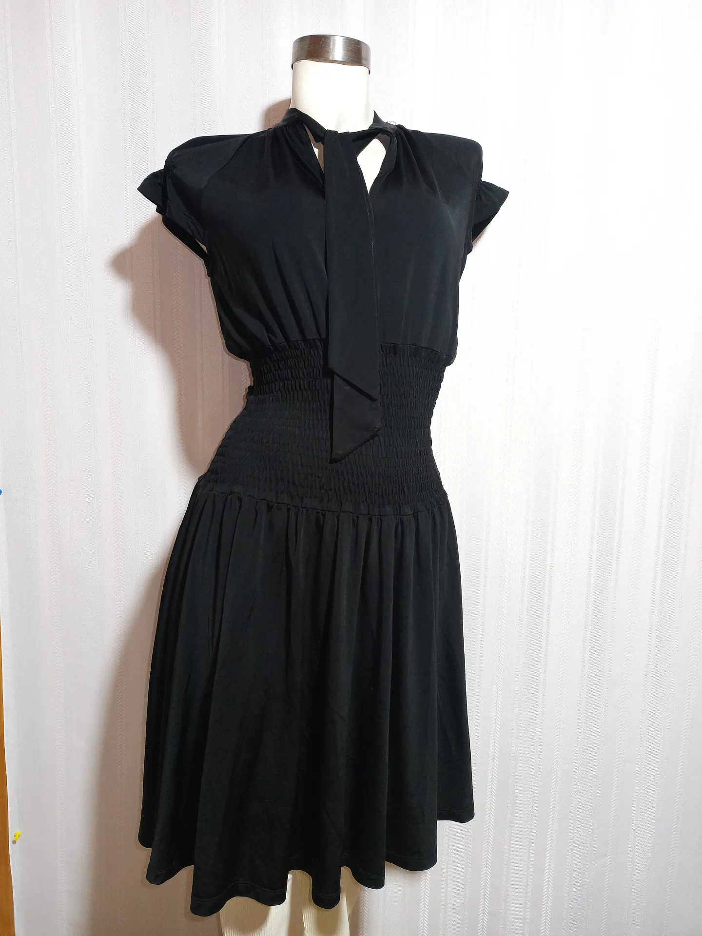 VESTIDO MUJER NEGRO VENEZIA TALLA 42 2