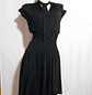 VESTIDO NEGRO VENEZIA TALLA 42 - Miniatura 2