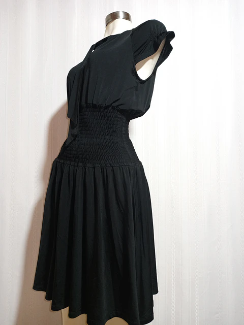 VESTIDO MUJER NEGRO VENEZIA TALLA 42