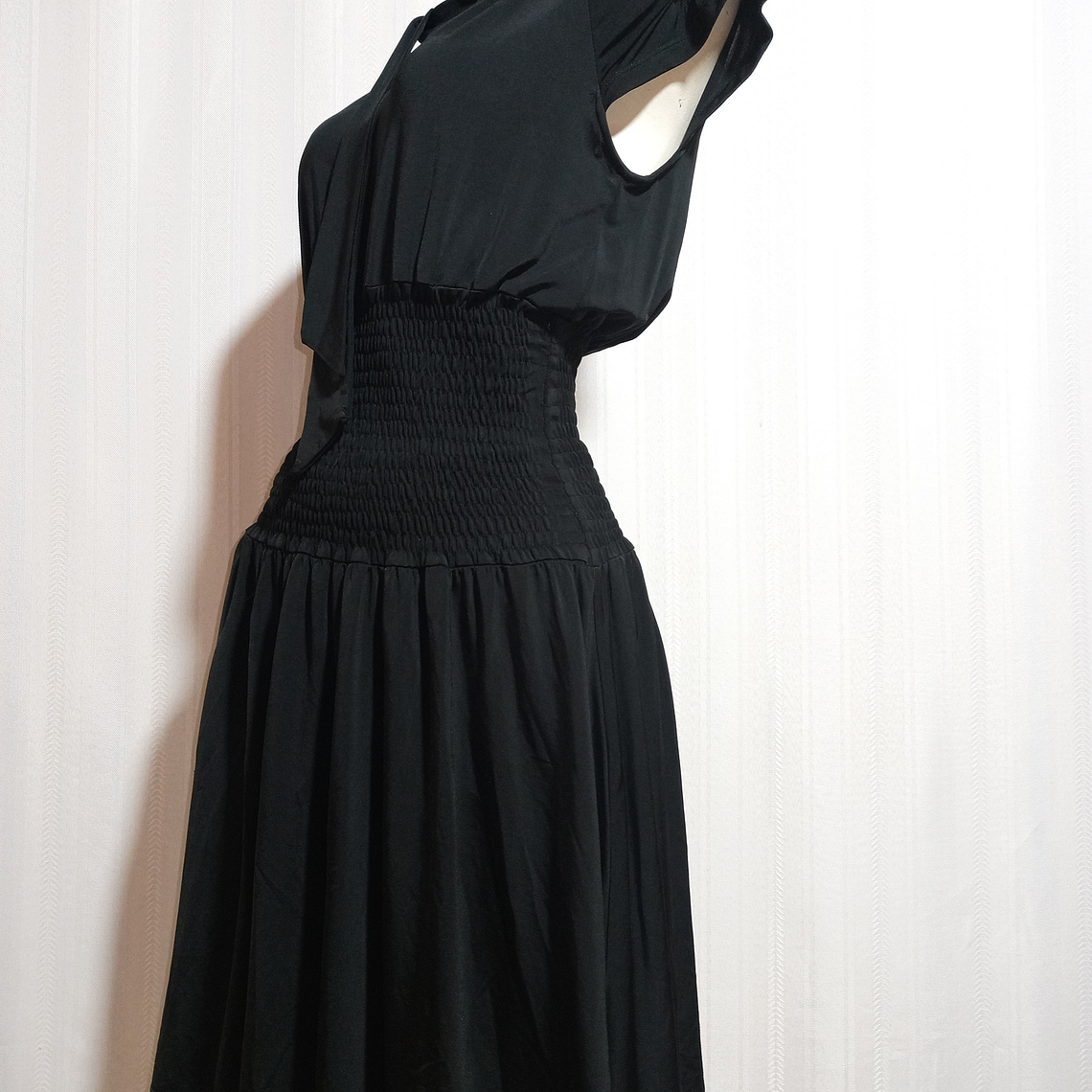 VESTIDO NEGRO VENEZIA TALLA 42 1