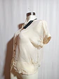 BLUSA BEIGE VERO MODA TALLA XS - Miniatura 1