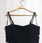 CROP TOP NEGRO HAVE TALLA 3X  - Miniatura 1