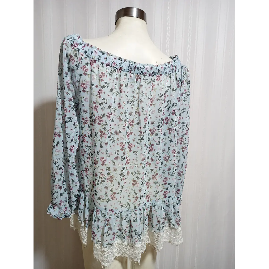 BLUSA ESTAMPADO MANGO TALLA M 4