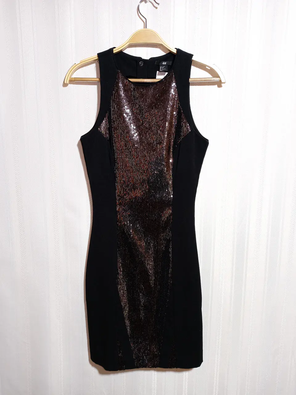 VESTIDO NEGRO H&M TALLA 34 1
