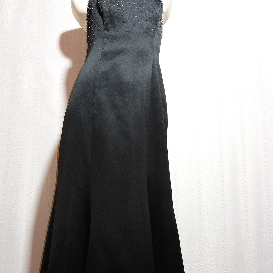 VESTIDO FIESTA NEGRO MORGAN & CO TALLA 9/10 1