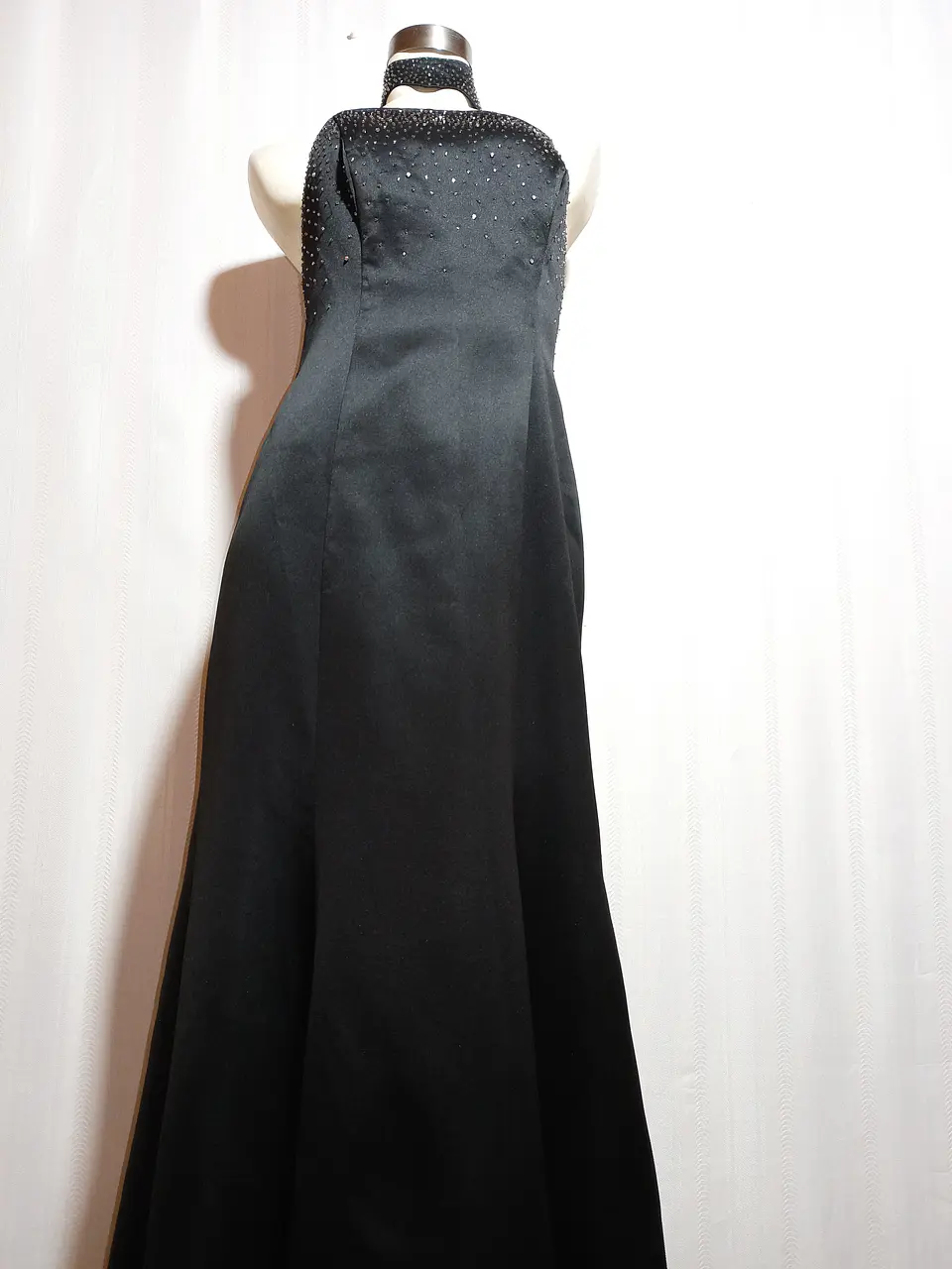 VESTIDO FIESTA NEGRO MORGAN & CO TALLA 9/10 1