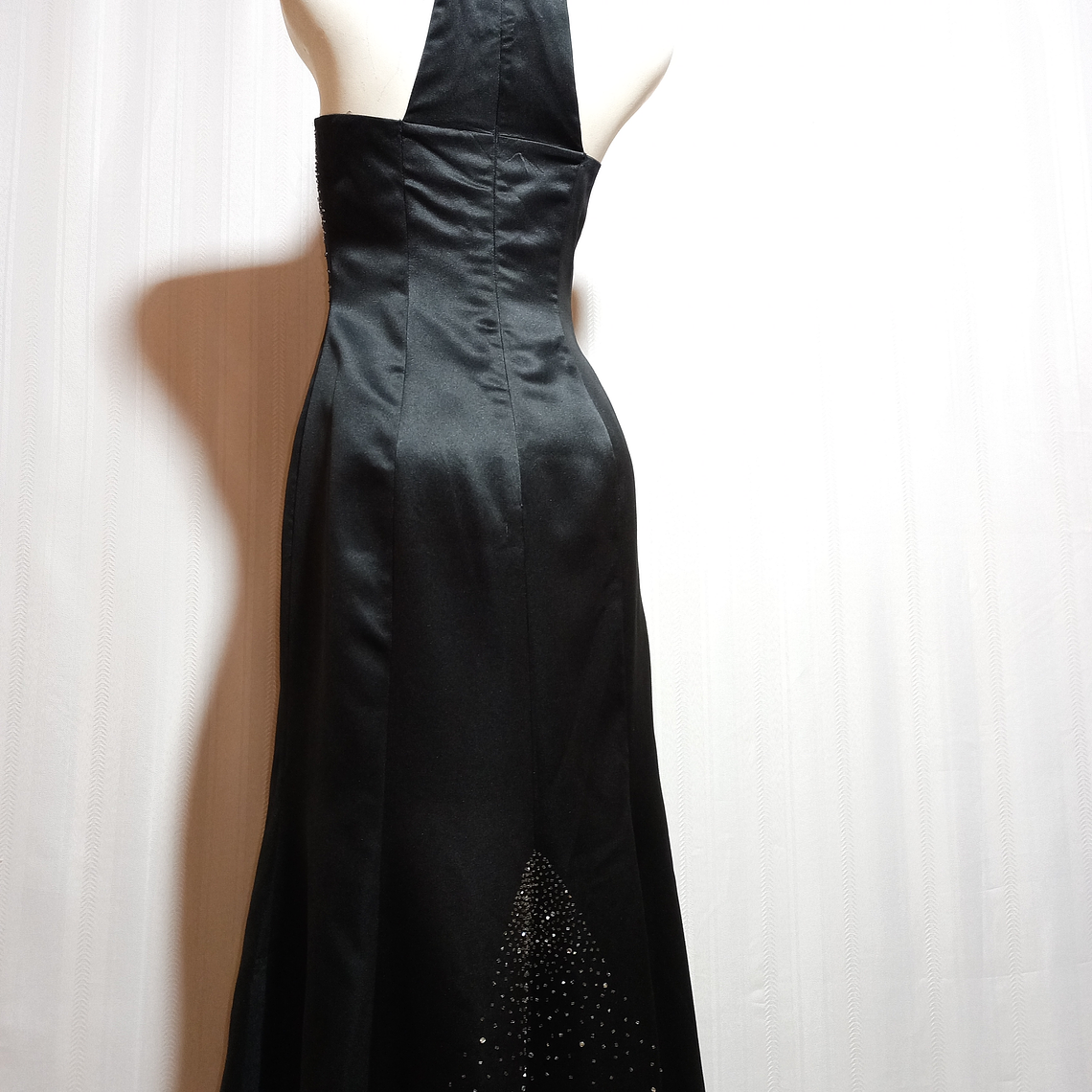 VESTIDO FIESTA NEGRO MORGAN & CO TALLA 9/10 5