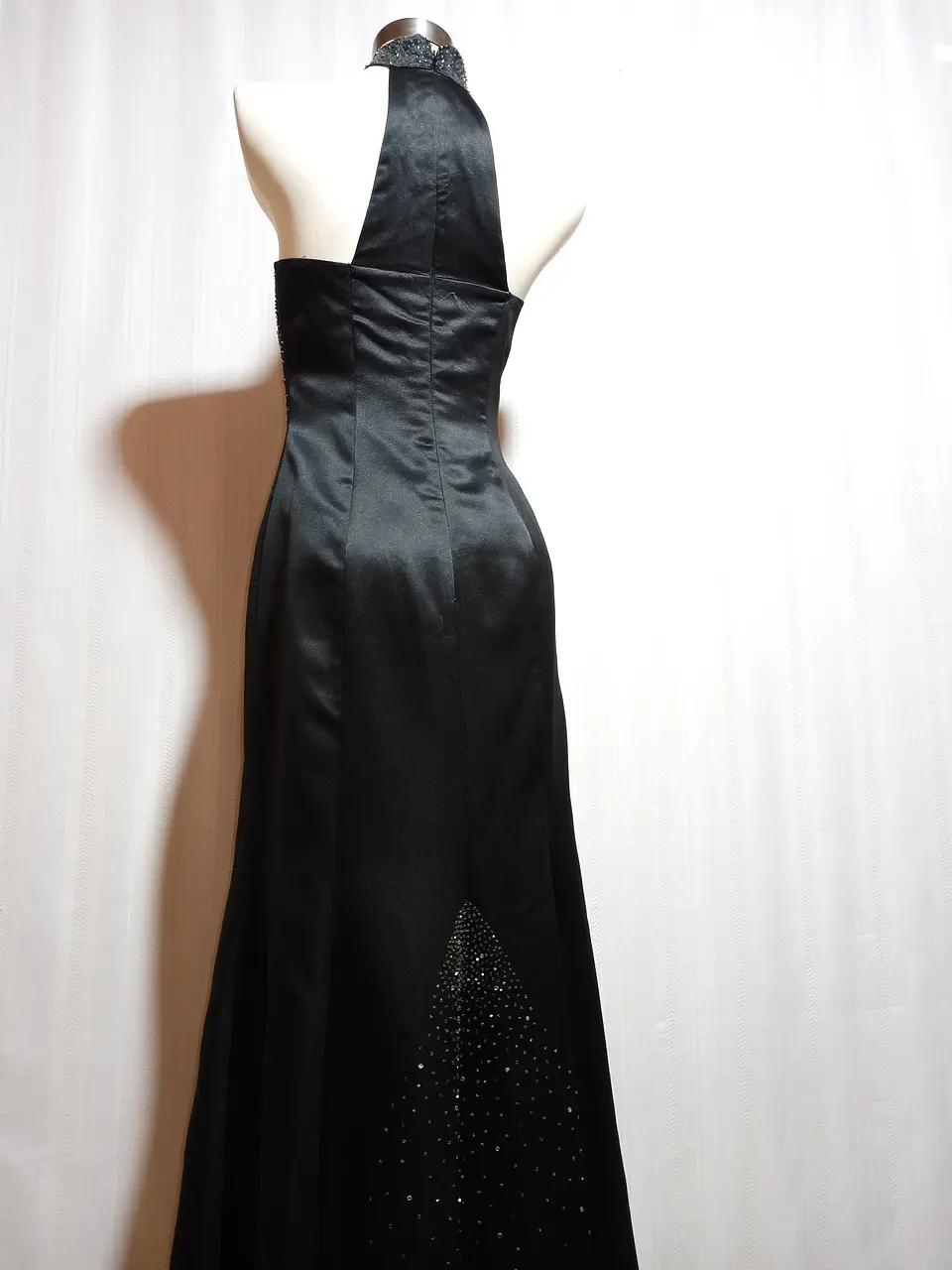 VESTIDO FIESTA NEGRO MORGAN & CO TALLA 9/10 5