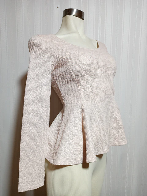 BLUSA ML BEIGE DIVIDED TALLA M